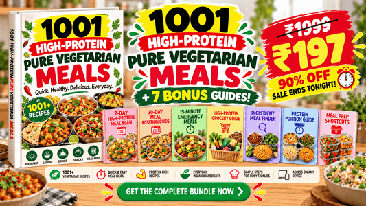 ULTIMATE HIGH-PROTEIN PURE VEGETARIAN RECIPES + 7 FREE Bonus Guides