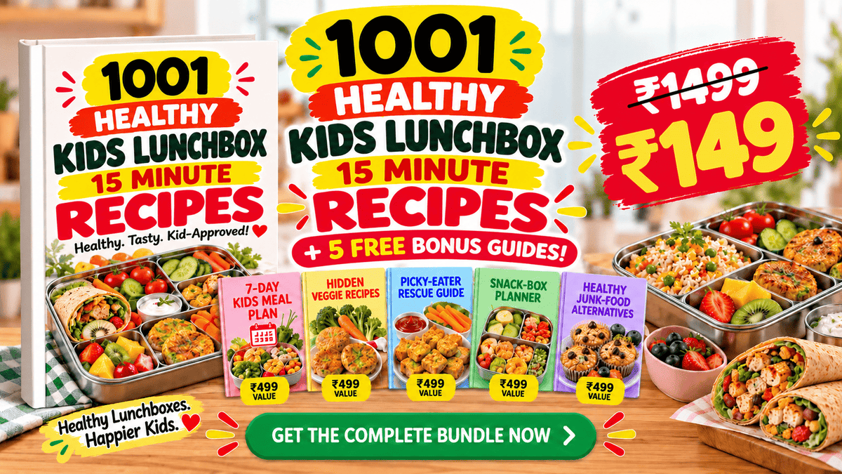 ULTIMATE KIDS LUNCHBOX RECIPES + 5 Bonus Guides
